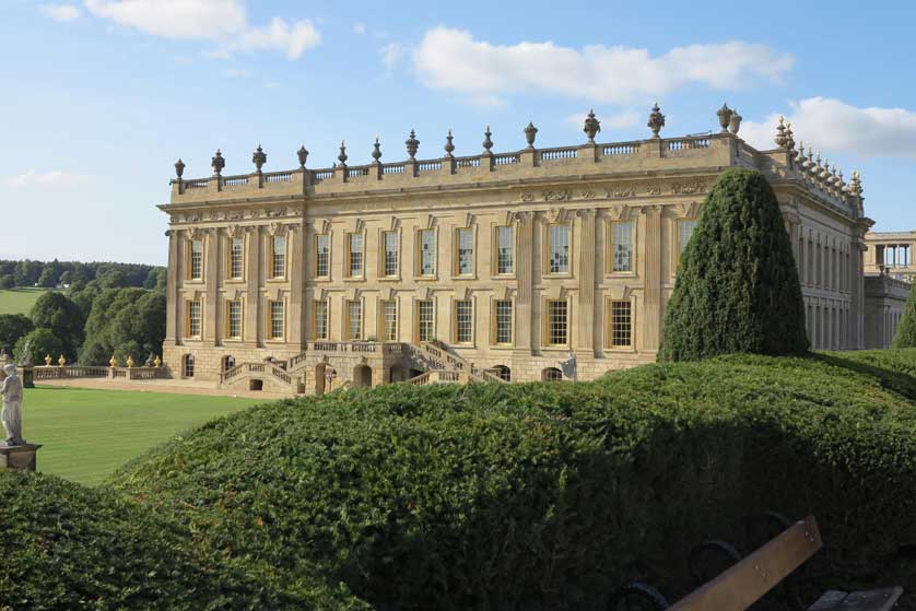 Chatsworth House, Derbyshire, UK.