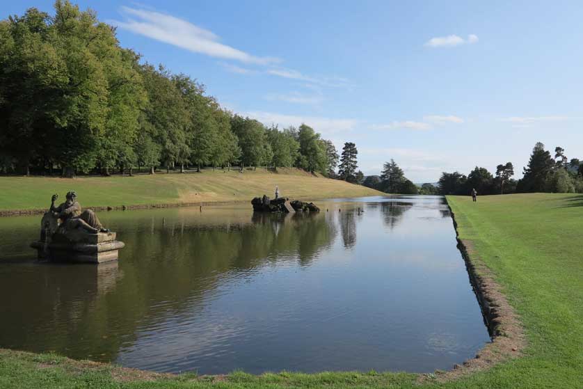 The Canal Pond, Chatsworth House & Gardens, Derbyshire.
