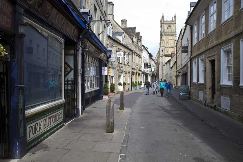 Cirencester, Cotswolds, England UK.