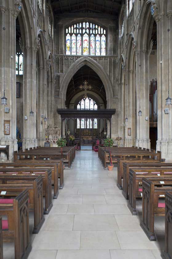 Parish Church of St John the Baptist, Cirencester, Cotswolds.