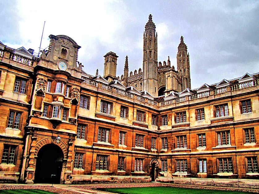 Clare College, Cambridge.