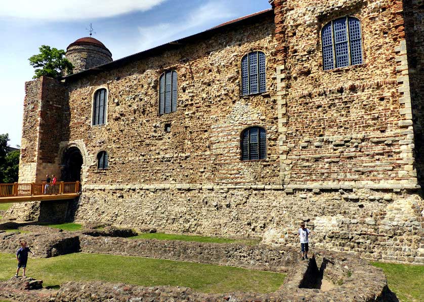 Colchester Castle, Essex.