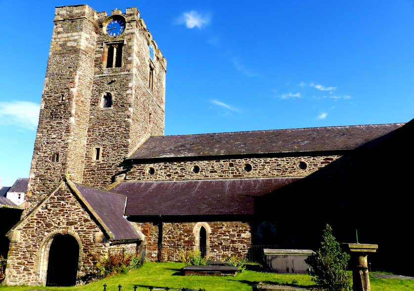 St. Mary's Church was an abbey long before Conwy Castle was built.