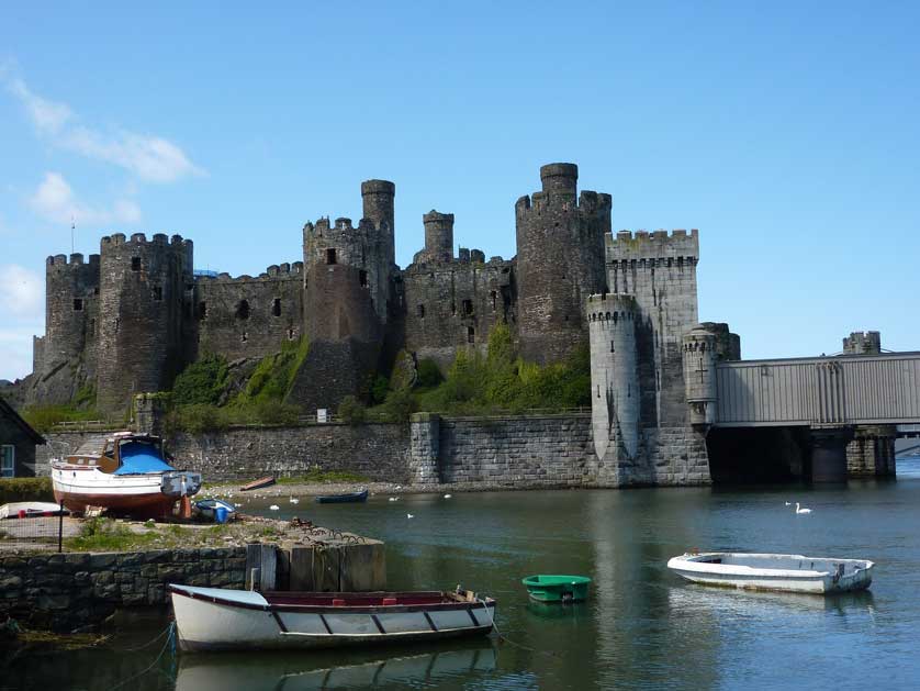 Conwy Castle, Wales, UK.