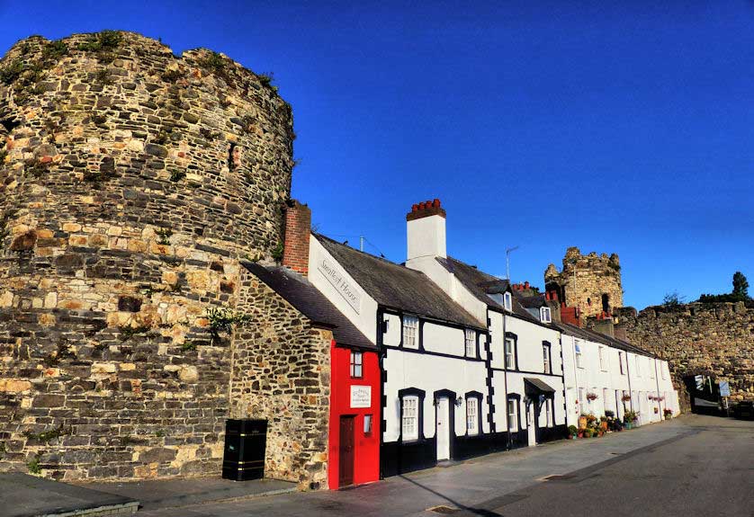The smallest house in Great Britain, Wales.