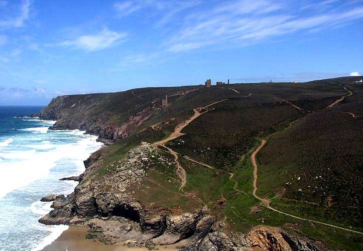 Part of the Cornish Mining World Heritage Site, Cornwall, UK.