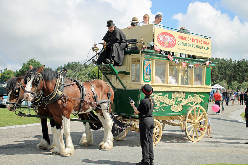 Transport in Cornwall, UK.