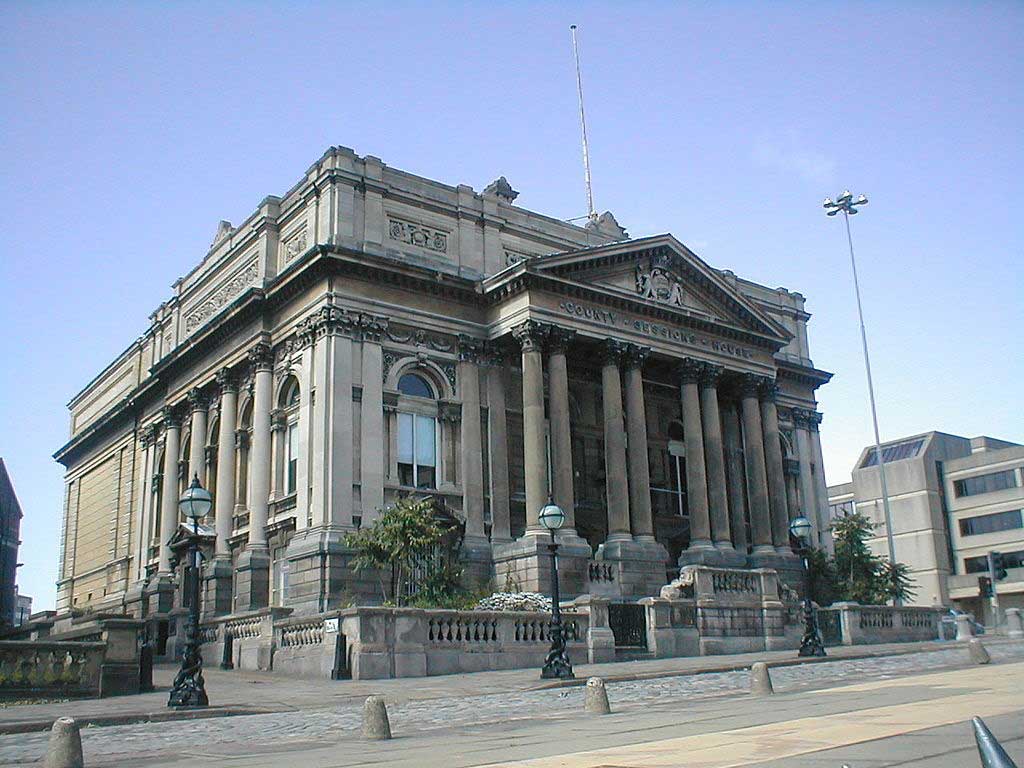 County Sessions House, Liverpool, UK.
