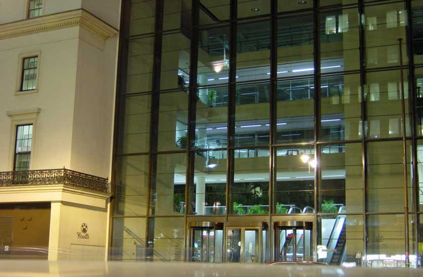 HQ of Coutt's bank at 440 The Strand.