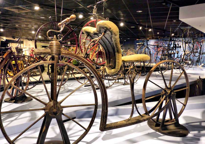 The Coventry Transport Museum has over 200 bicycles in its collection.