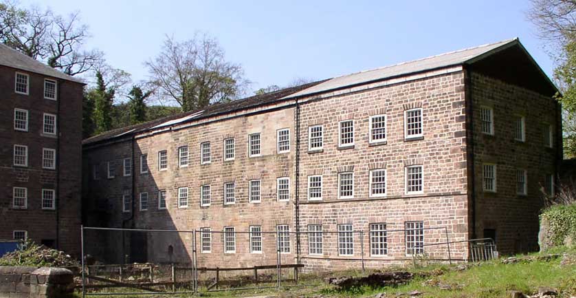 Cromford Mill dates from 1771.