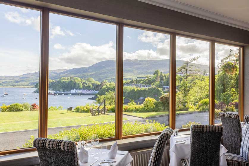 Cuillin Hills Hotel, Skye.