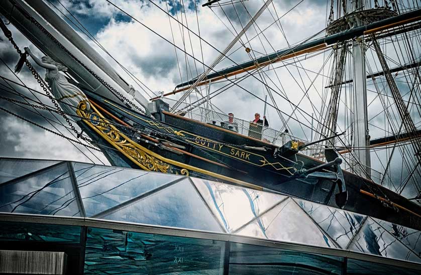 Cutty Sark, Greenwich, London.