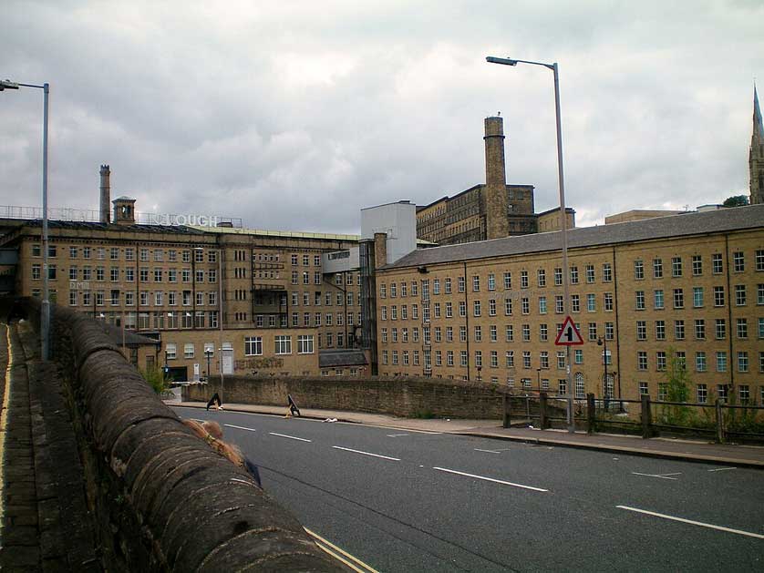 Dean Clough, Halifax, Yorkshire, UK.