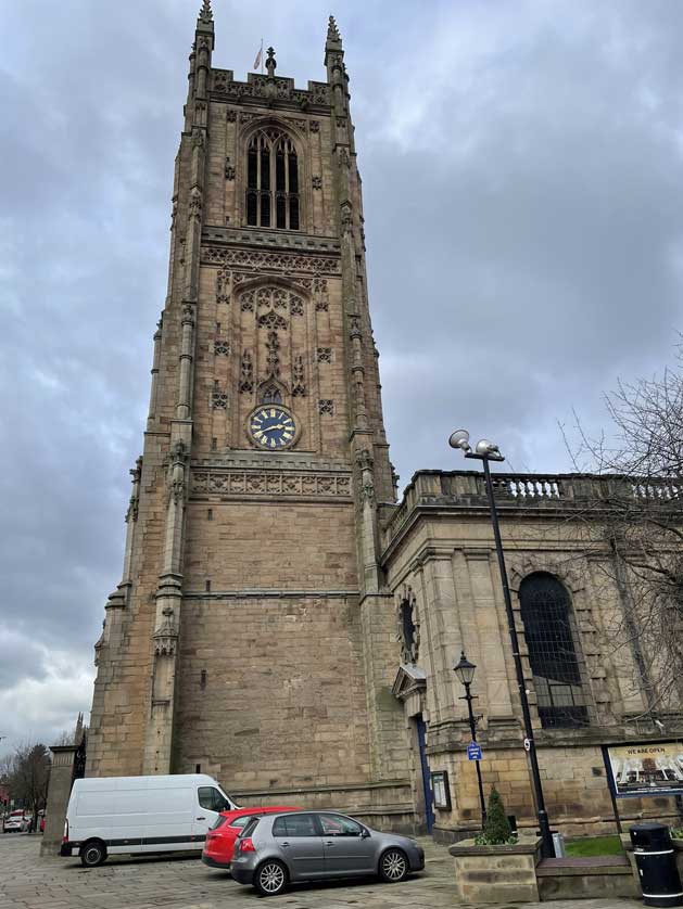 The Cathedral Church of All Saints in Derby.