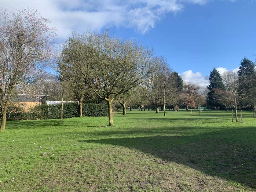 Didsbury Park, UK.