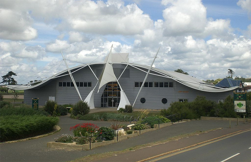 Dinosaur Isle is Britain's first custom bult dinosaur museum.
