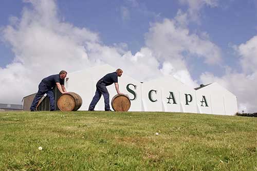Scapa Distillery, Orkney, Scotland, UK.