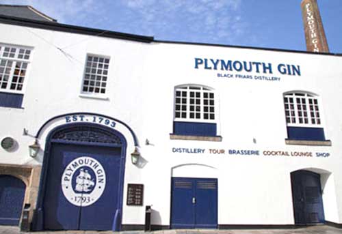Plymouth Gin Distillery, Devon, UK