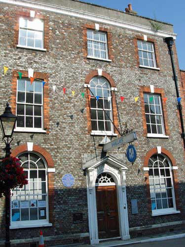 The literary inspiration for the Mayor of Casterbridge's house is now a bank.