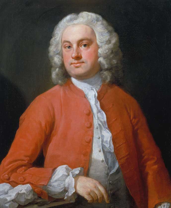 William Hogarth: Portrait of a Man.