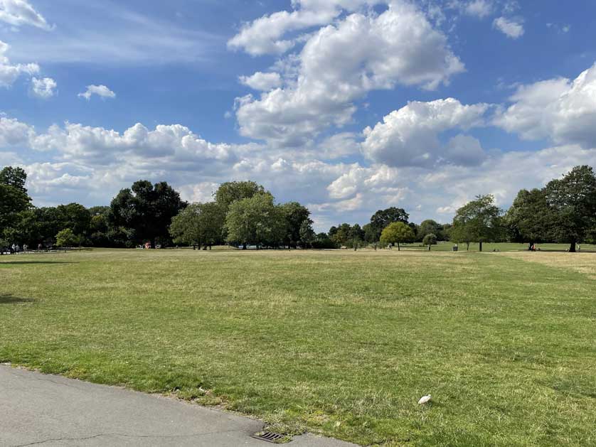 The park covers an area of 72 acres.