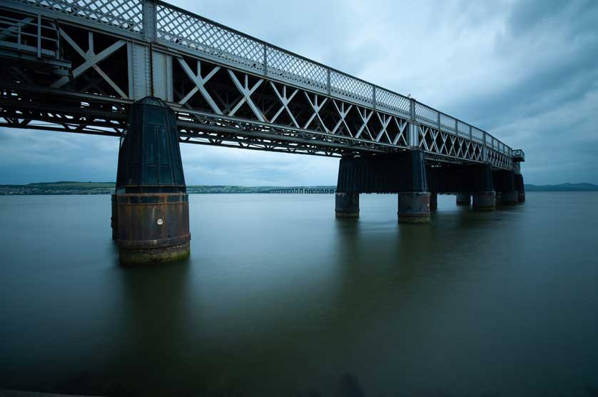Tay Bridge, Dundee, Scotland.