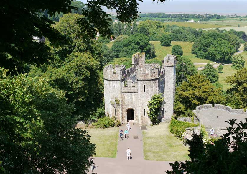 Dunster Castle, Somerset, UK.