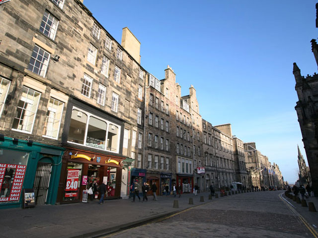 Royal Mile, Edinburgh, Scotland.