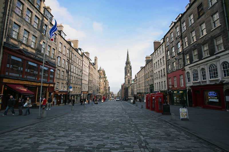 Edinburgh's most famous street.