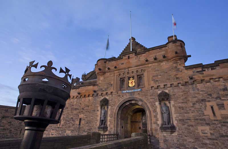 Edinburgh Castle, Scotland.