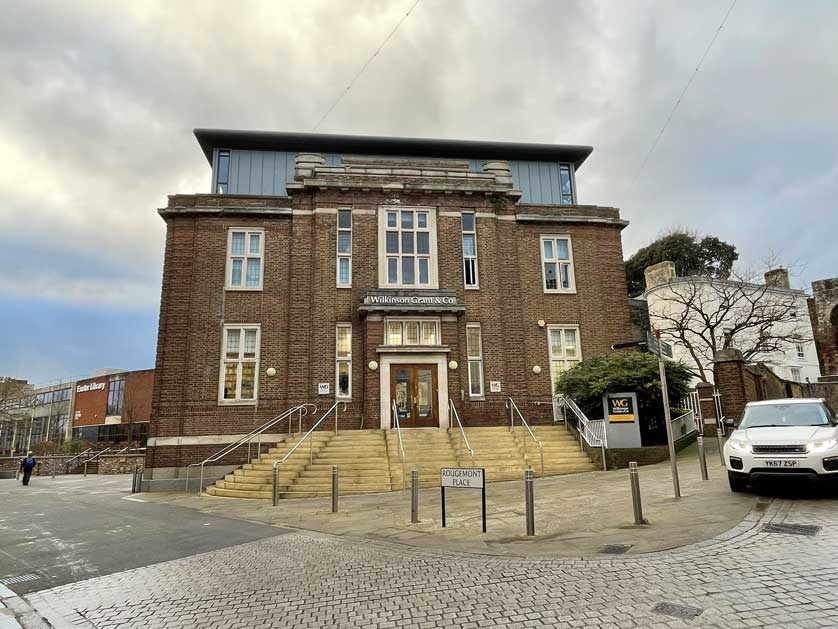 Old City Library, Exeter, Devon, UK.