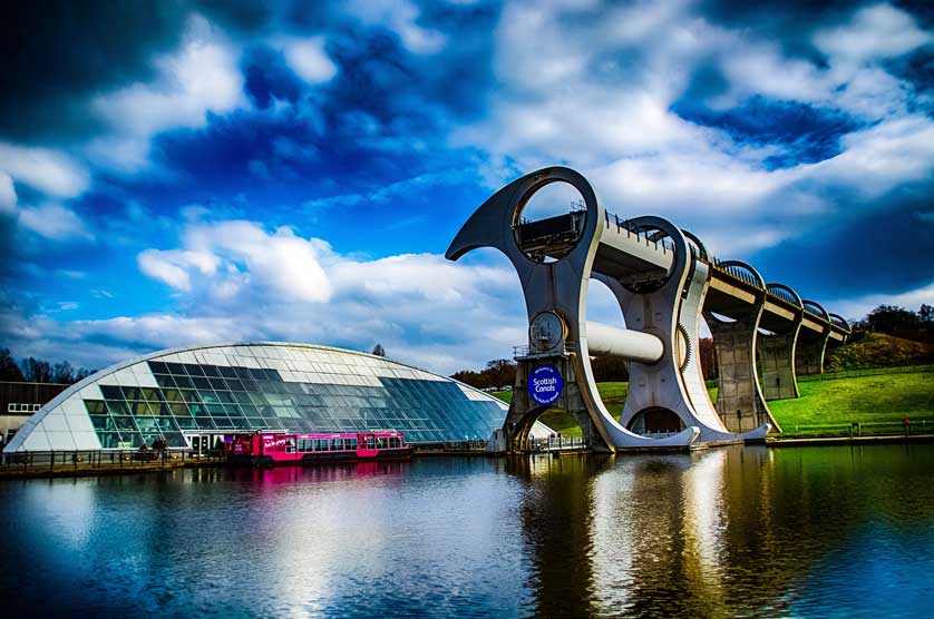 Falkirk Wheel, Falkirk, Scotland.