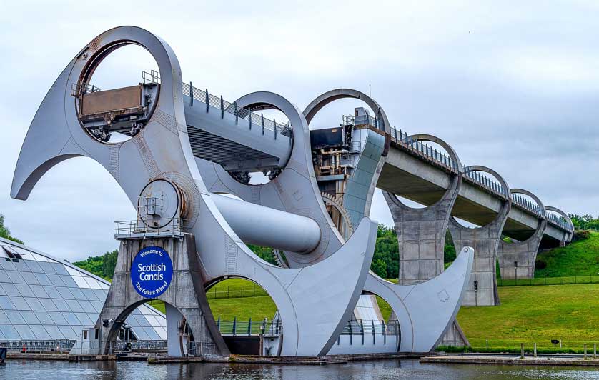 Falkirk Wheel, Falkirk, Scotland.