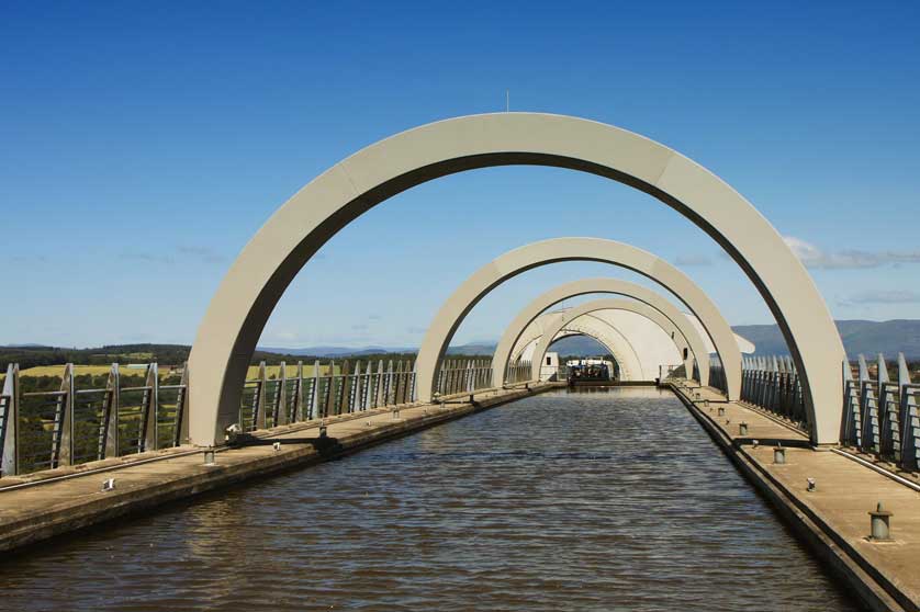 The wheel is operated by Scottish Canals.