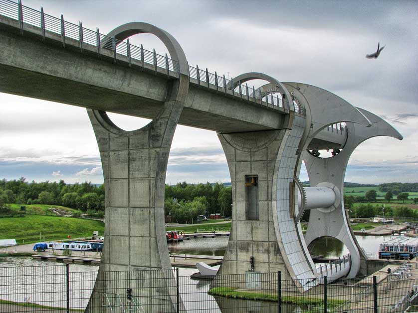 Falkirk Wheel, Falkirk, Scotland.