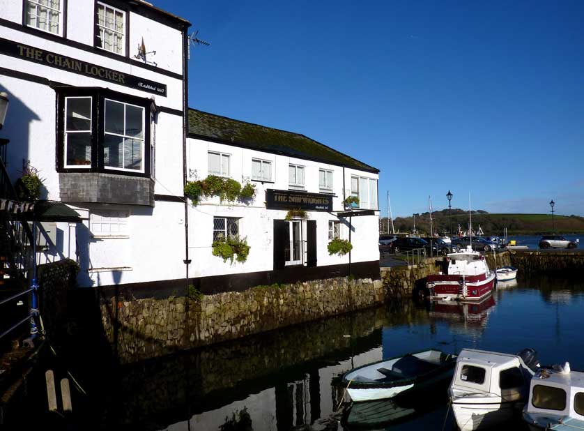 The Chain Locker pub, Falmouth, Cornwall.