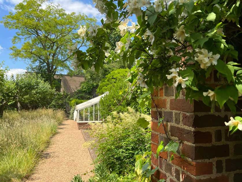 The walled garden at Fenton.