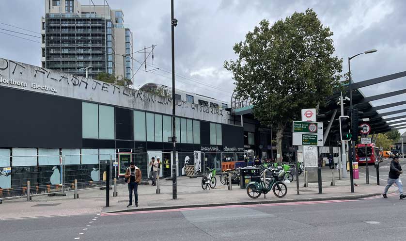 Finsbury Park Station.