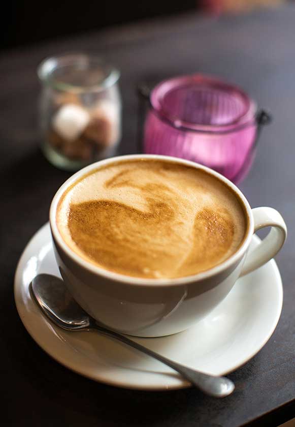 Coffee in Frome, Somerset, UK.