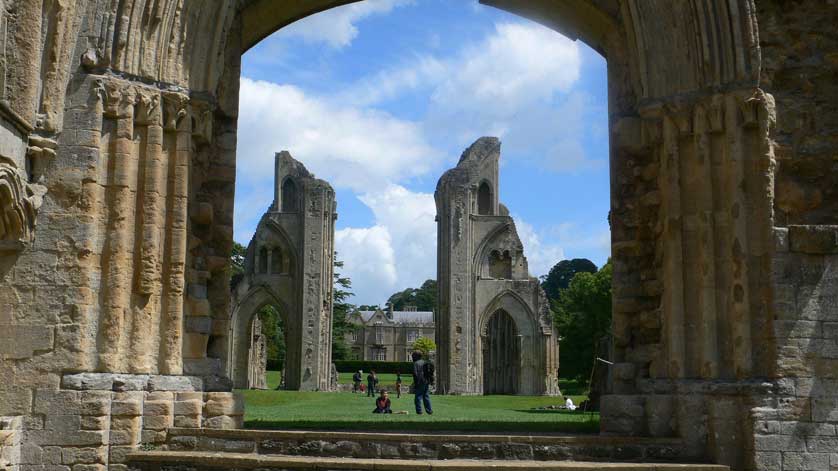 Glastonbury Abbey.