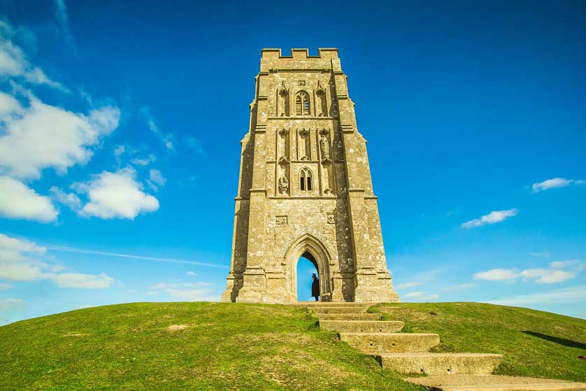Glastonbury Tor, Somerset, UK.