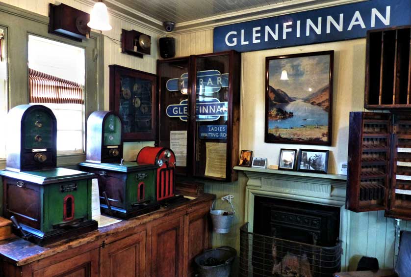 The Glenfinnan Station Museum, Scotland, UK.