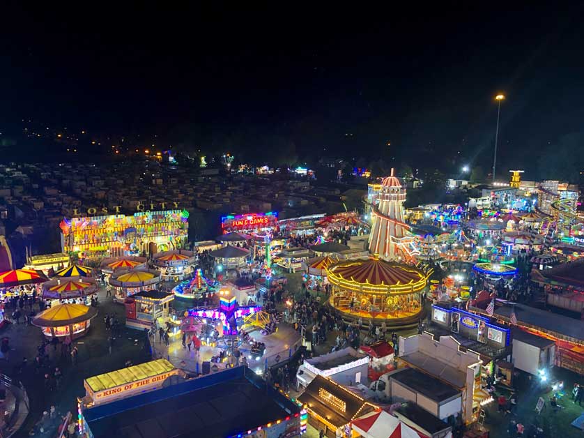 Goose Fair, Nottingham, England, UK.