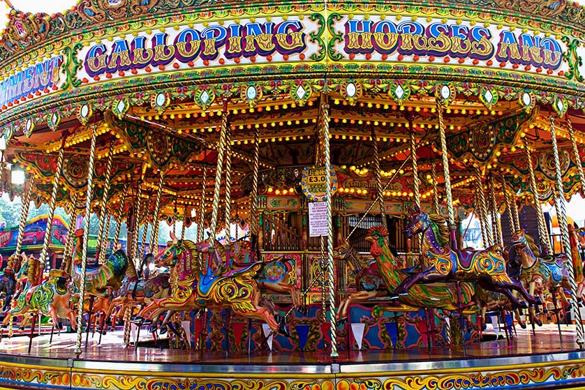 Goose Fair, Nottingham, England, UK.