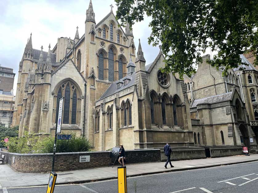 Euston Church, Gordon Square, London, UK.