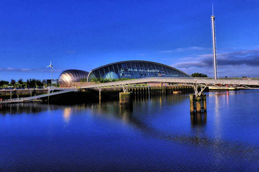 The Glasgow Science Centre, Scotland.