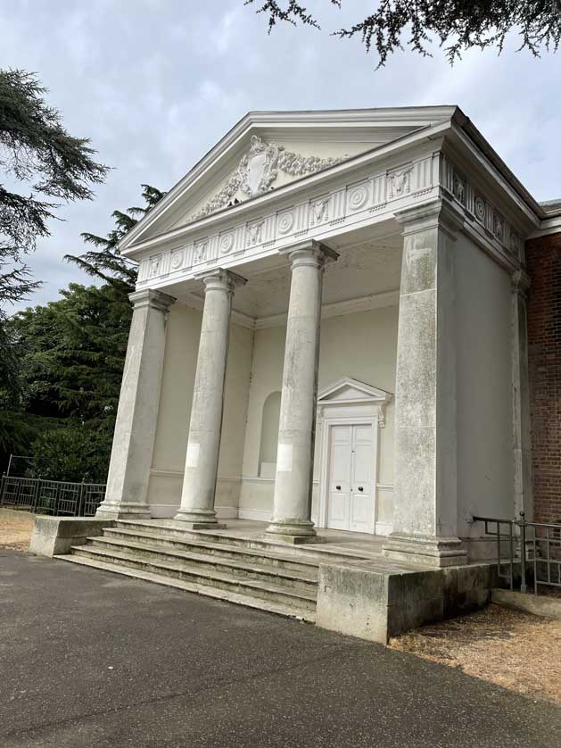 The Temple, Gunnersbury Park, in west London, UK.