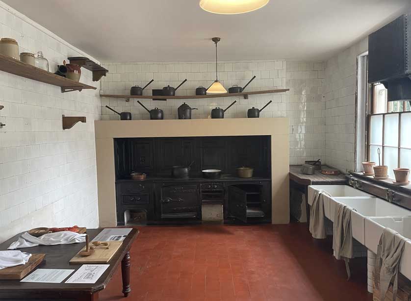 The kitchen at Gunnersbury House.
