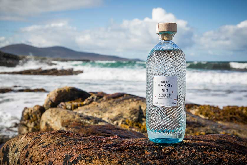 Isle of Harris gin, Scotland, UK